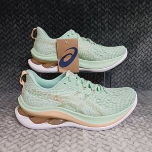 Asics Gel Kinsei Max Mint Reflective Women's Running Shoes Size 8